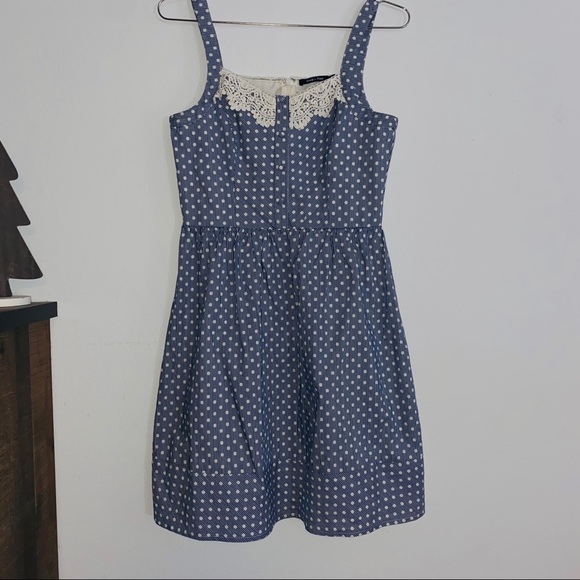 Doe and Rae ModCloth polka dot dress - Picture 1 of 2